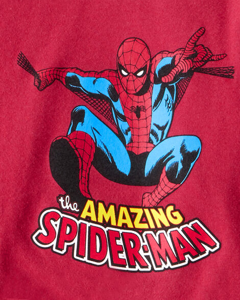 Product image 5 of Boys 3-Pack ©Marvel Print Long-Sleeve Top - Pink/Red