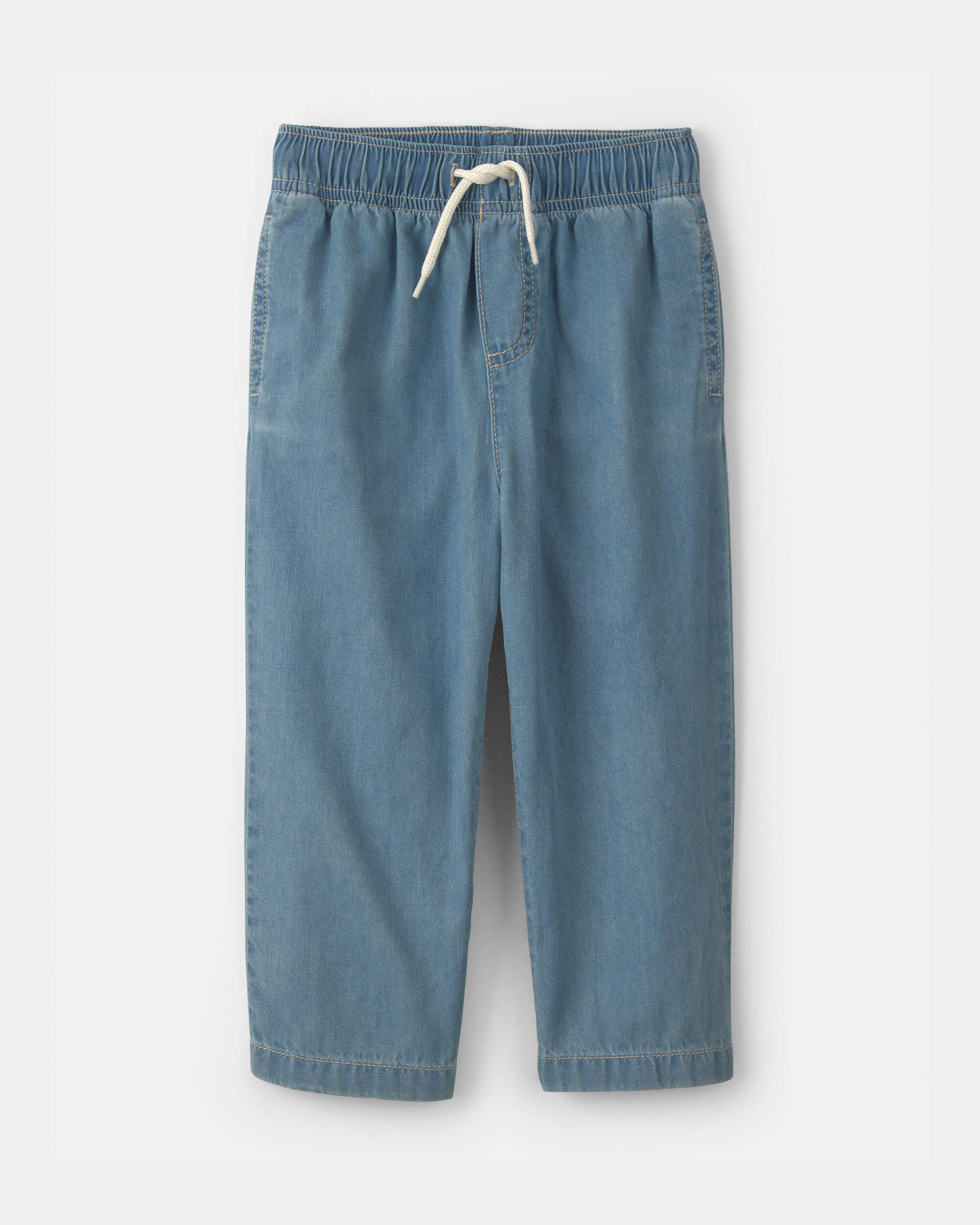 OshKosh Bgosh Toddler Boy Chambray Straight-Leg Pant - Light Wash 2T Chambray 17$