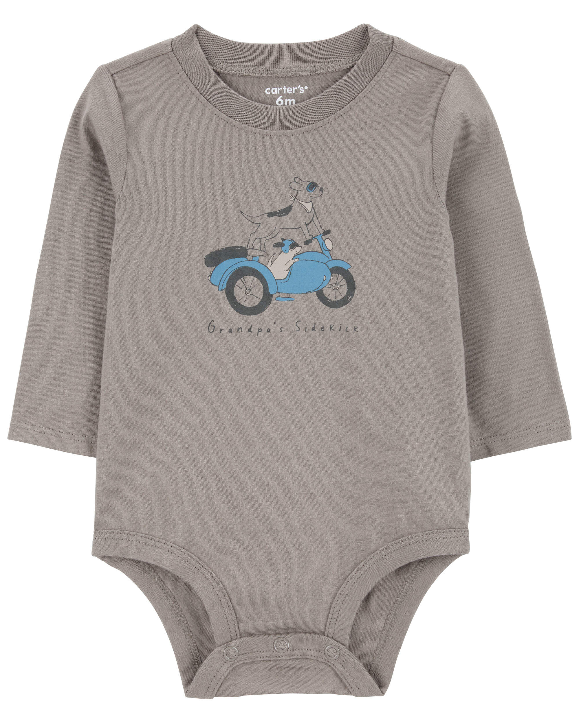 Baby Hanging With My Grand Pop Collectible Bodysuit Baby Hanging With My Grand Pop Collectible Bodysuit
