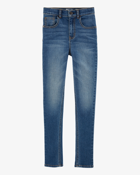 Kid Medium Blue Wash Skinny-Leg Jeans