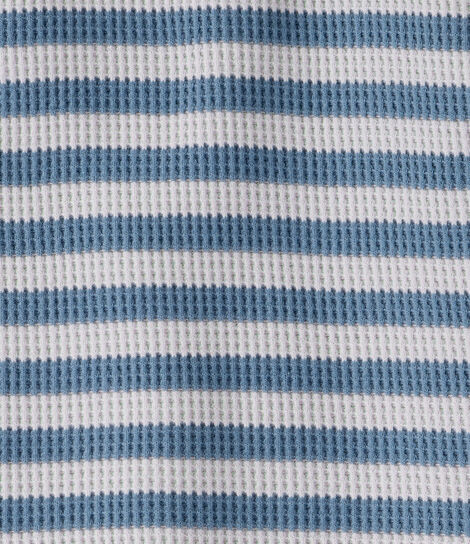 Product image 3 of Toddler Striped Waffle Knit Pajamas Made with Organic Cotton