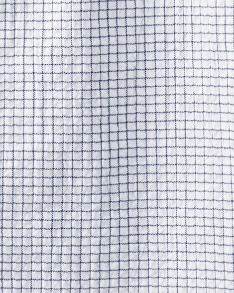  Product image 4 of Kid 2-Piece Organic Cotton Gauze Checkered-Print Set