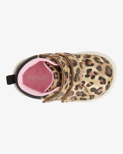  Product image 4 of  Every Step® First Walker Cheetah Print High-Top Sneakers