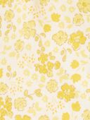 Yellow - Baby Girl Floral Flutter Dress -  Yellow, Selected