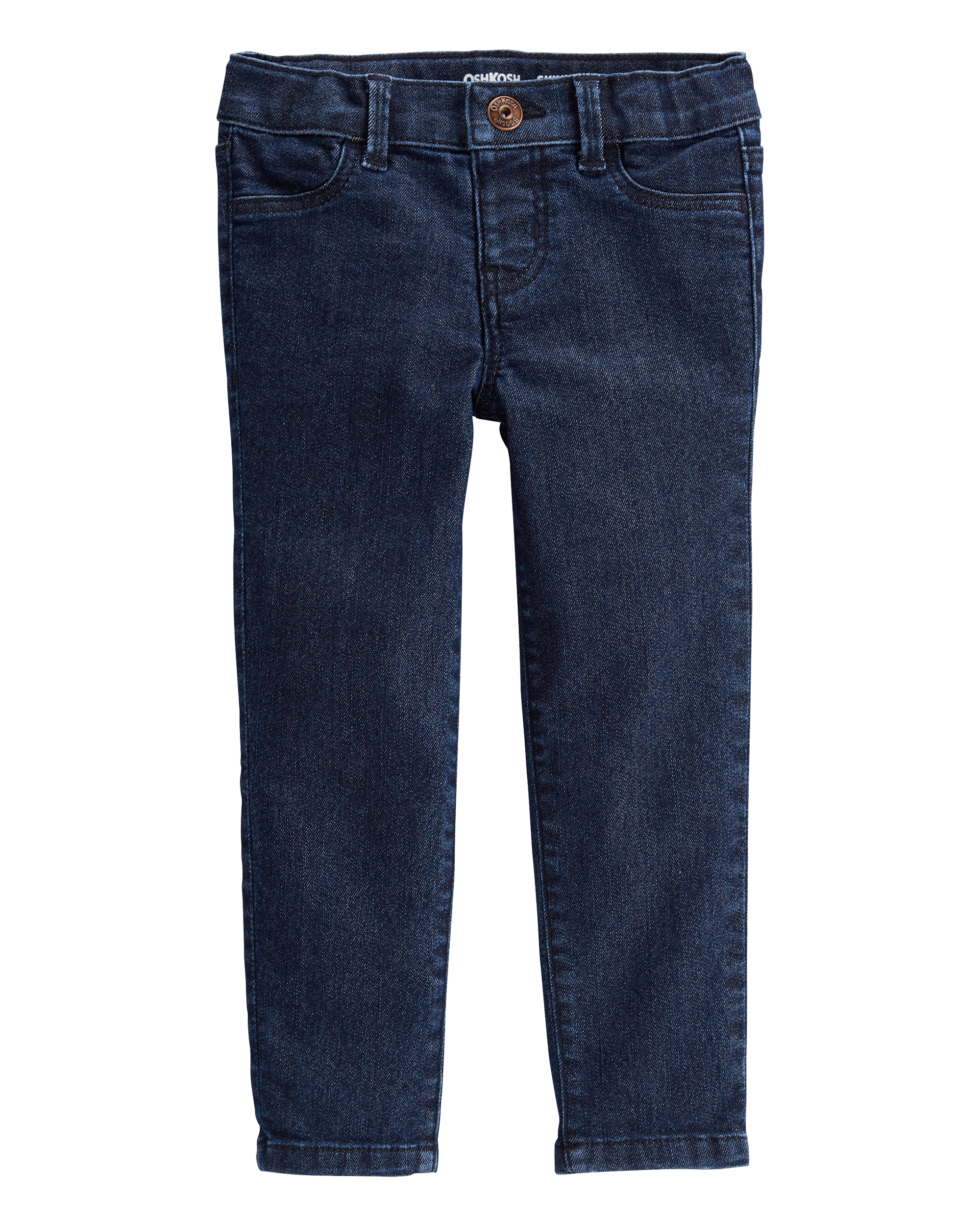 Baby Dark Blue Wash Skinny-Leg Jeans