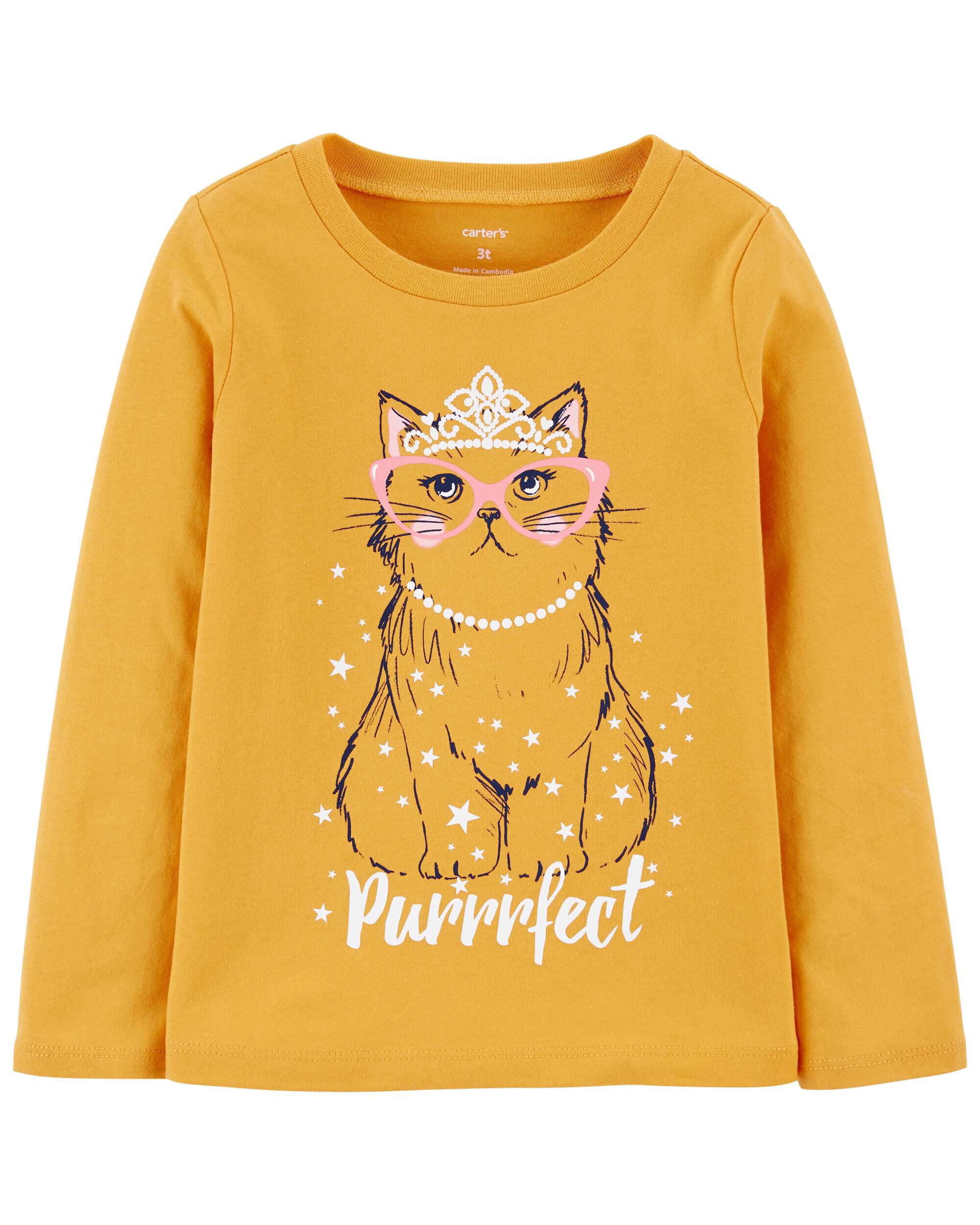  *CLEARANCE* Cat Jersey Tee 