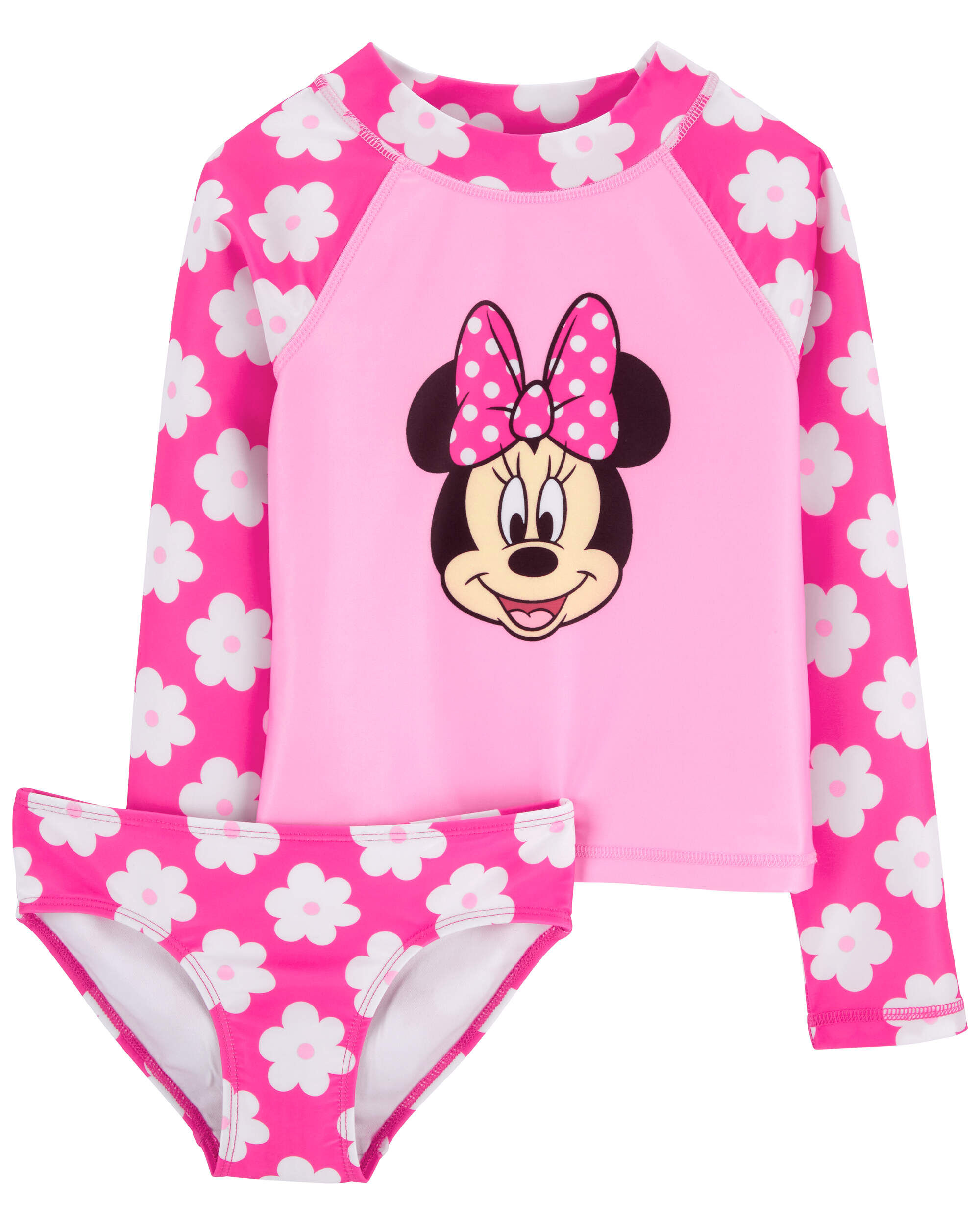 Kid Minnie Mouse 2-Piece Rashguard Set - Carter's | Carter's
