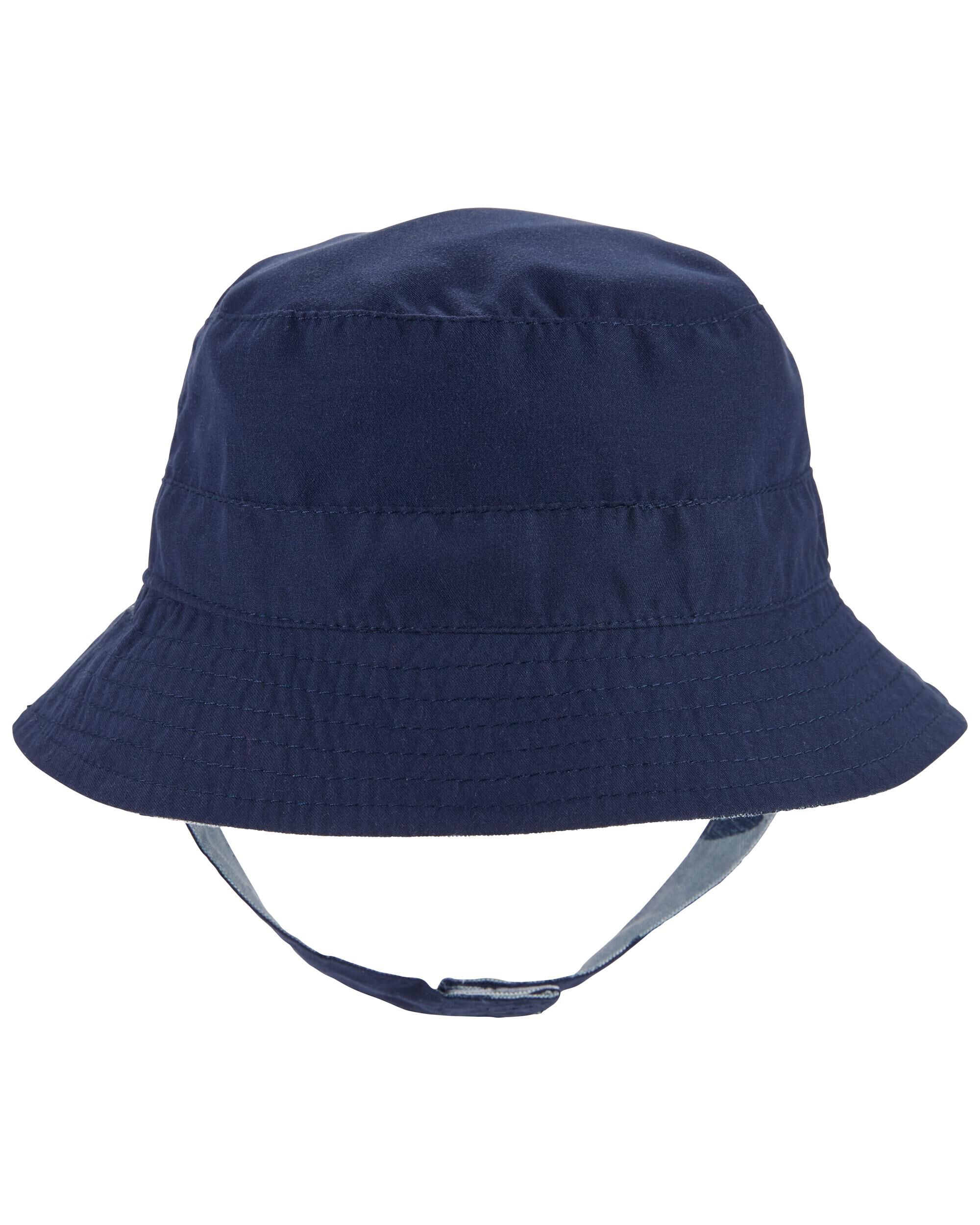 Carter's Reversible Bucket Hat Blue 