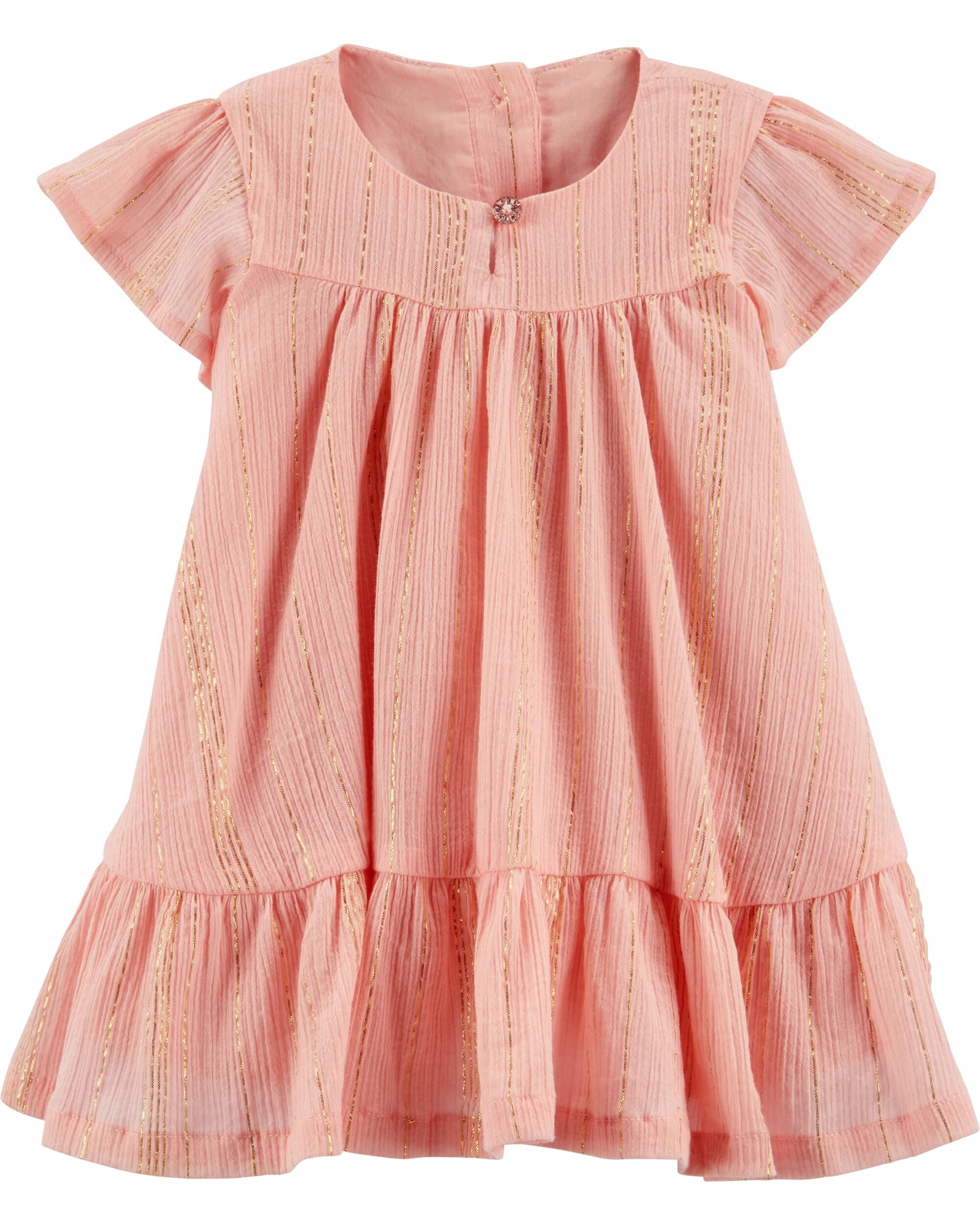 carters gold dress