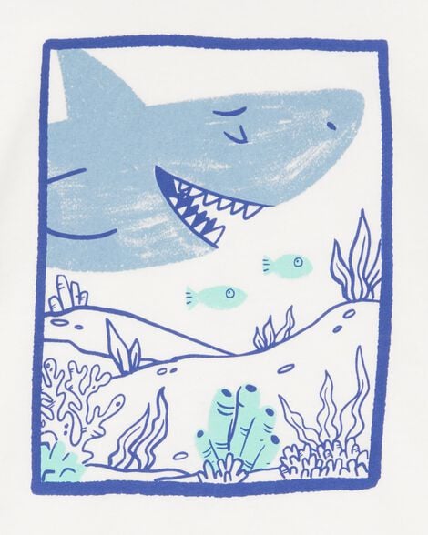 Toddler Shark Graphic Tee