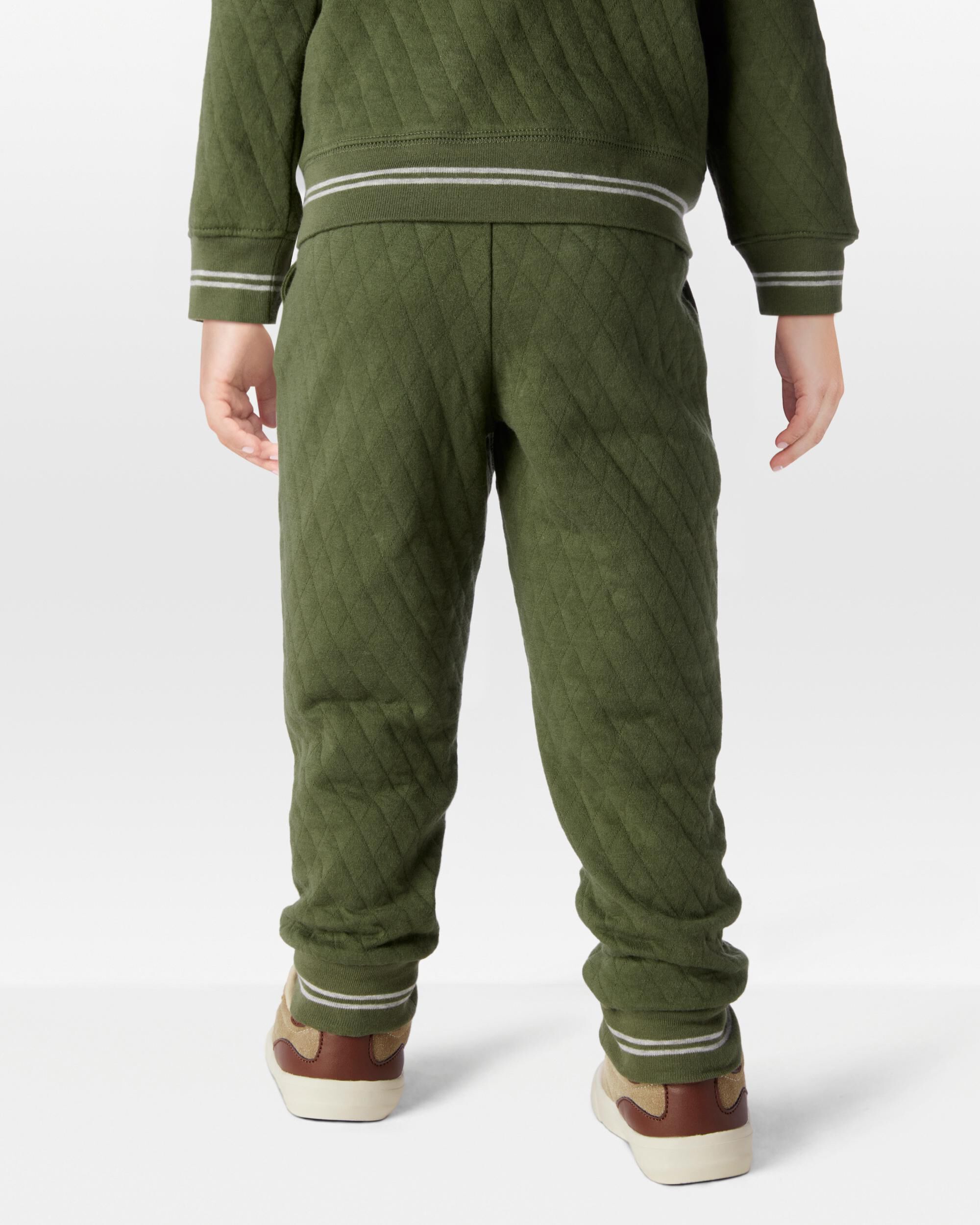 Toddler Solid Cotton Blend Pants - Green - OshKosh | Carter's