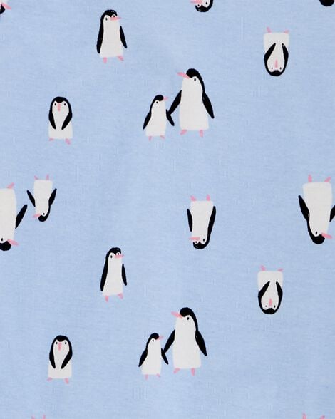  Product image 3 of Kid 4-Piece Penguin 100% Snug Fit Cotton Pajamas