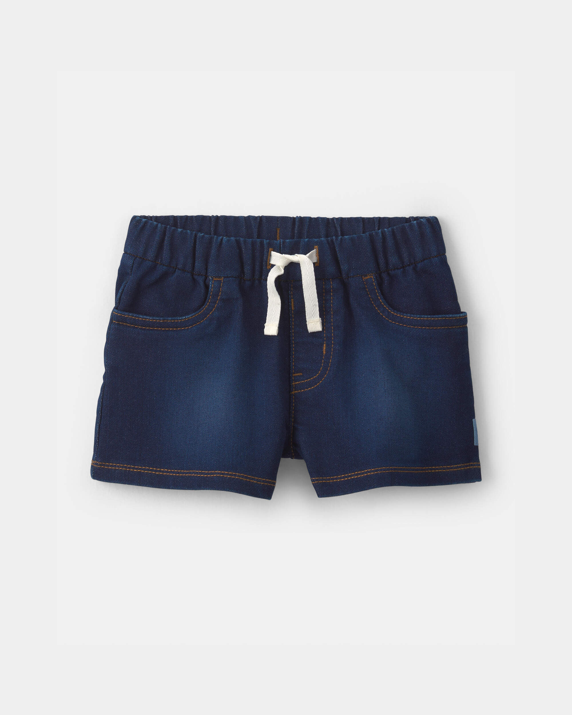 OshKosh Bgosh Toddler Girl French Terry Knit Shorts - Dark Wash 2T Dark Wash 12$
