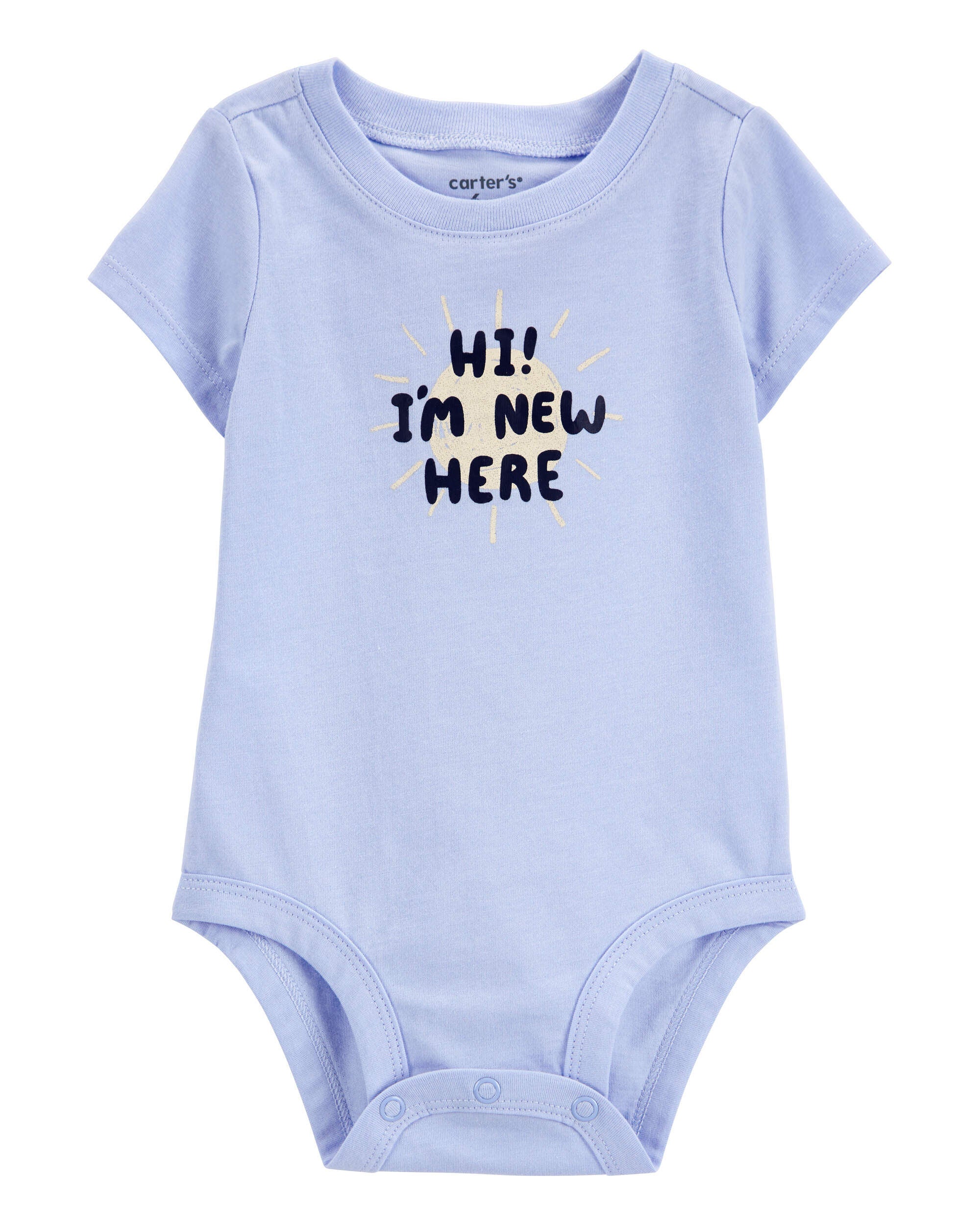 Baby Hello Grandpa Announcement Bodysuit - Carter's | Carter's