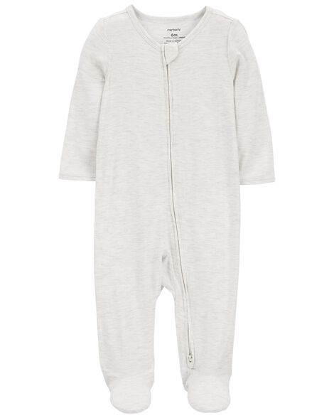  Product image 1 of Baby Zip-Up PurelySoft Sleep & Play Pajamas