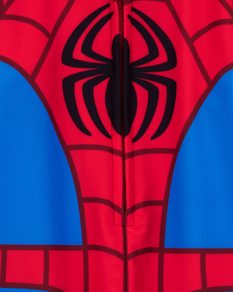 Product image 2 of Toddler Marvel™ Spider-Man 1-Piece Rashguard Swimsuit - Blue/Red