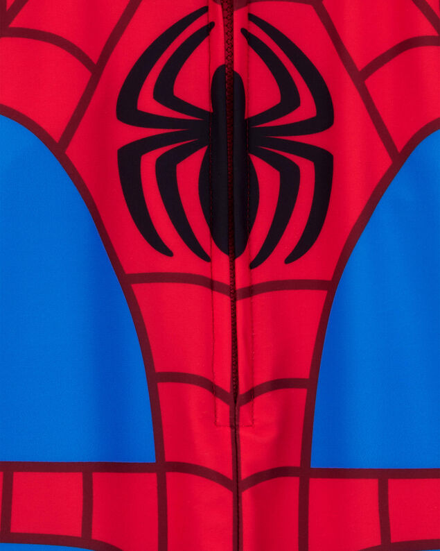 Product image 2 of Toddler Marvel™ Spider-Man 1-Piece Rashguard Swimsuit - Blue/Red