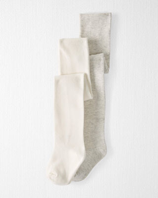 Product image 1 of Toddler 2-Pack Tights Made with Organic Cotton