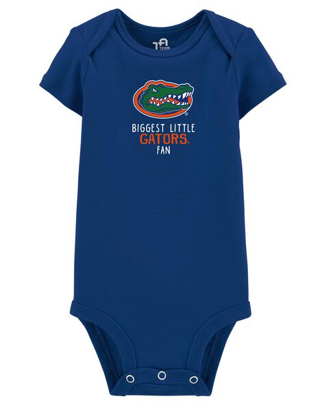 Later Gator Florida Baseball Baby Onesie