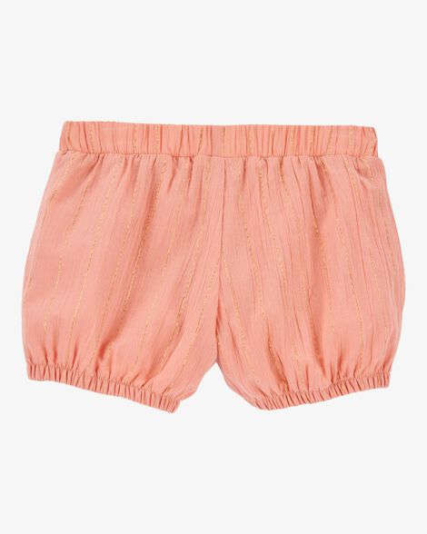  Product image 2 of Baby Boho Chic Pull-On Woven Shorts - Orange