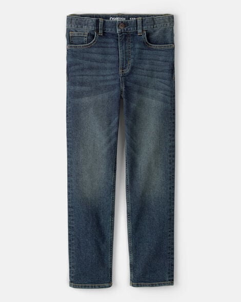 Image of Kid Dark Wash Straight-Leg Jeans