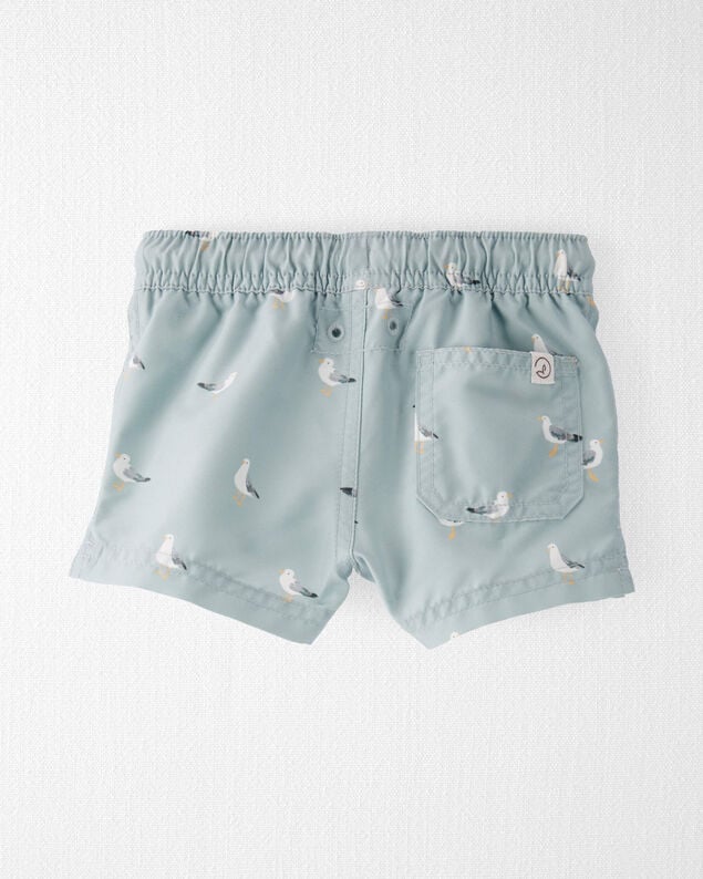 Product image 2 of Baby Boy Recycled Seagull-Print Swim Trunks