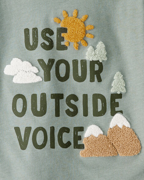 Product image 3 of Toddler Boy Outdoor Voice Short-Sleeve Graphic Tee - Green