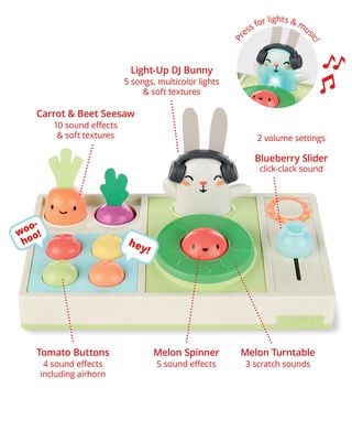 Product image 2 of Farmstand Let The Beet Drop DJ Set Baby Musical Toy