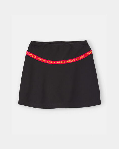 toddler girl umbro spain active skort - black