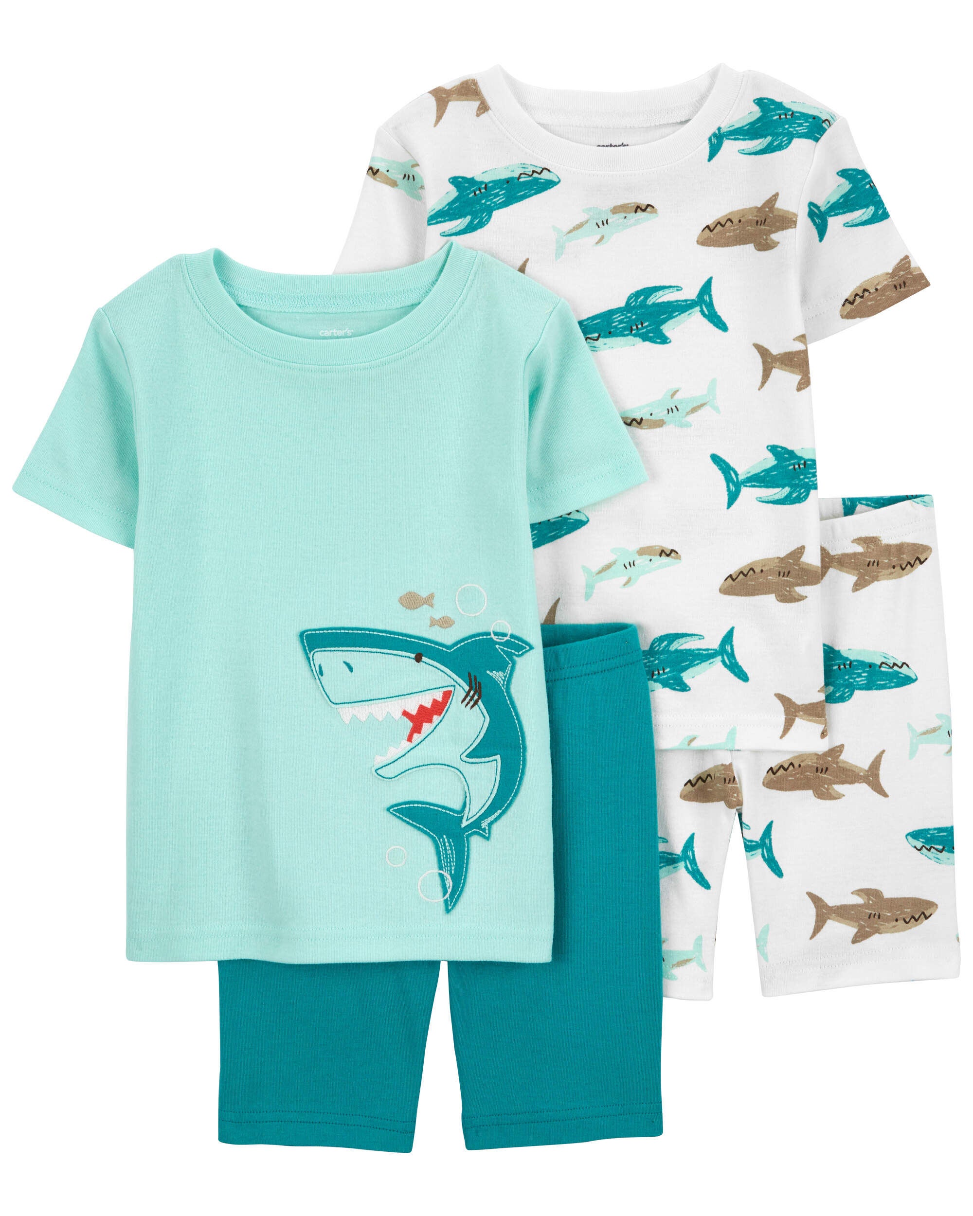 Shark pajamas for boys online