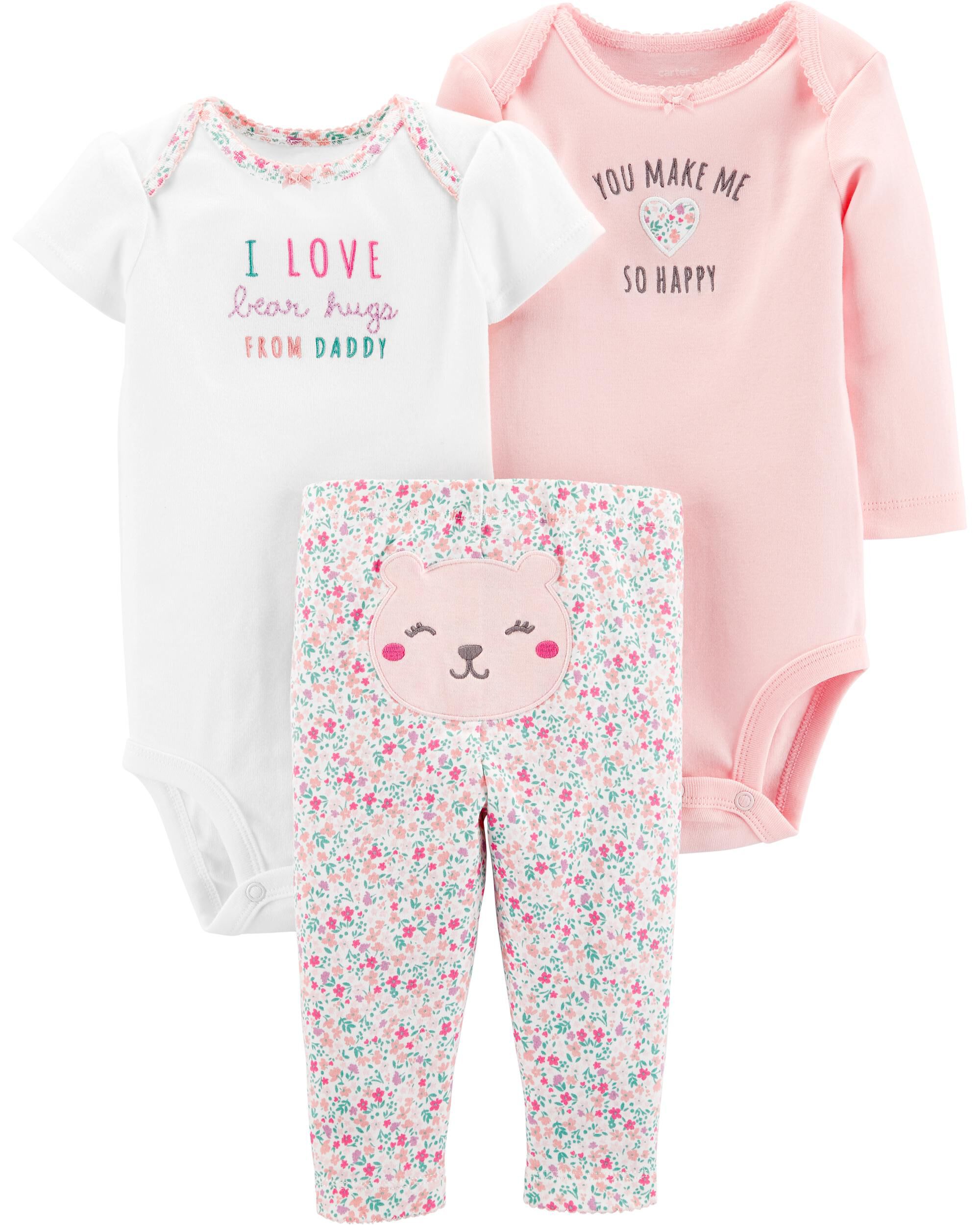 BABY GIRL SOFT DENIM JEANS TROUSERS /& LONG SLEEVE JUMPER TOP GIRLS OUTFIT SET