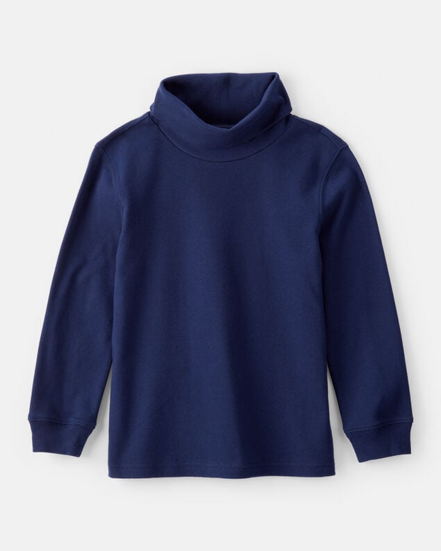 Product image 1 of Boys Long-Sleeve Turtleneck - Navy