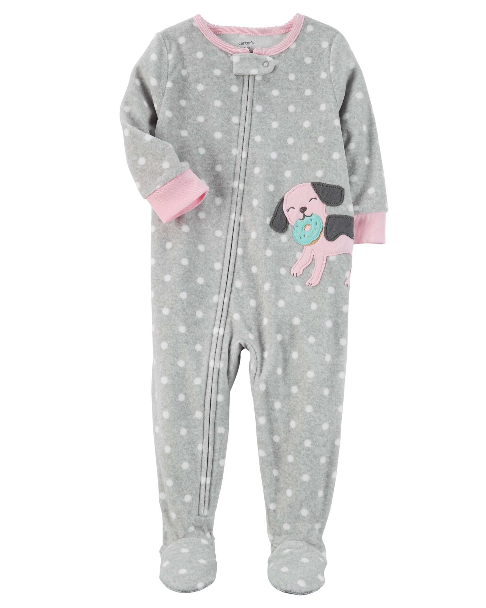 1-Piece Dog Fleece PJs | carters.com