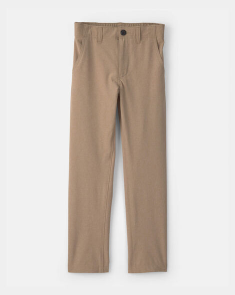 Boys Uniform Active Pants - Khaki