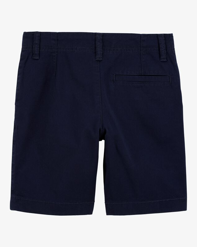 Product image 2 of Kid  Stretch Chino Uniform Shorts - Navy