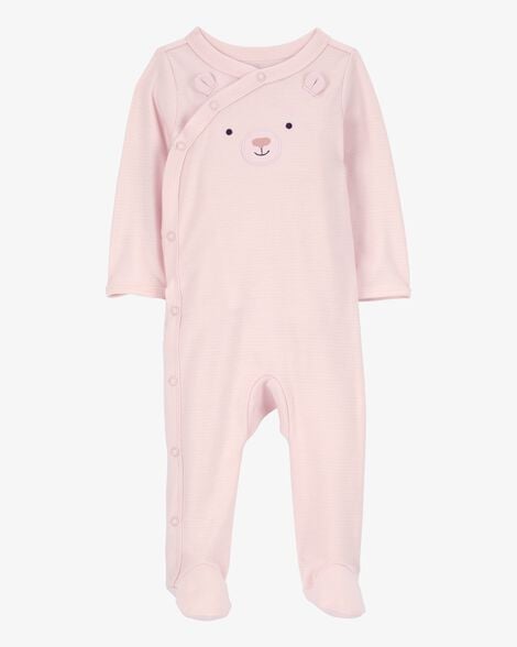 Product image 1 of Baby Bear Snap-Up Cotton Sleep & Play Pajamas