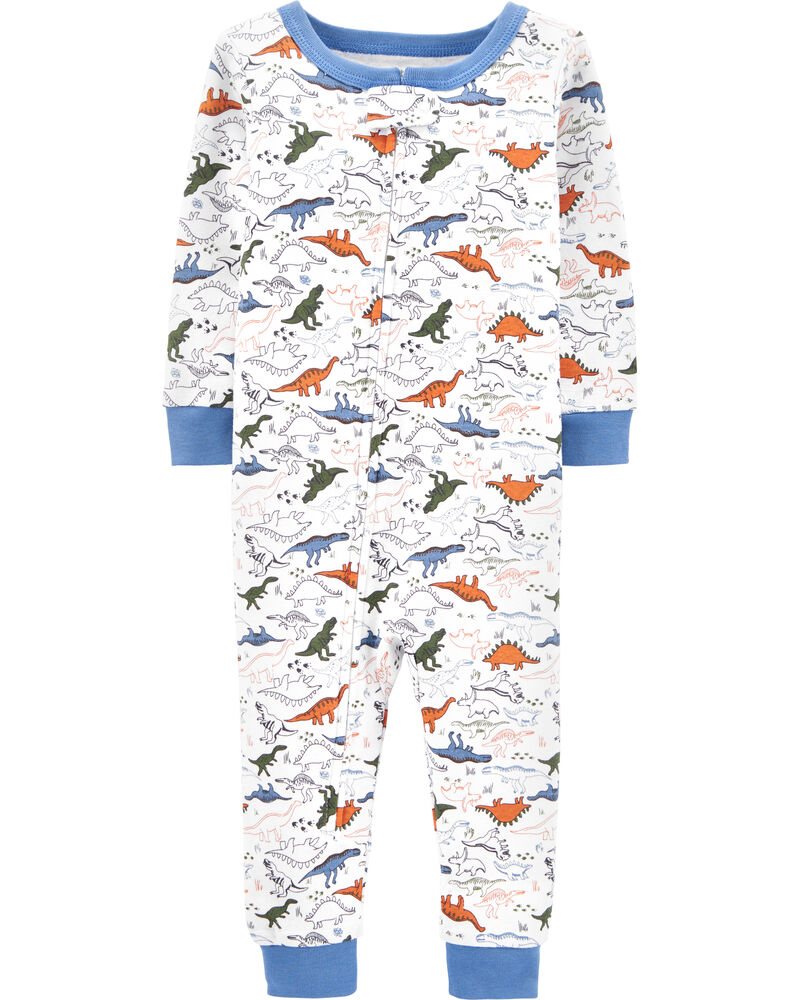 1 Piece Dinosaur Snug Fit Cotton Footless Pjs Carters Com