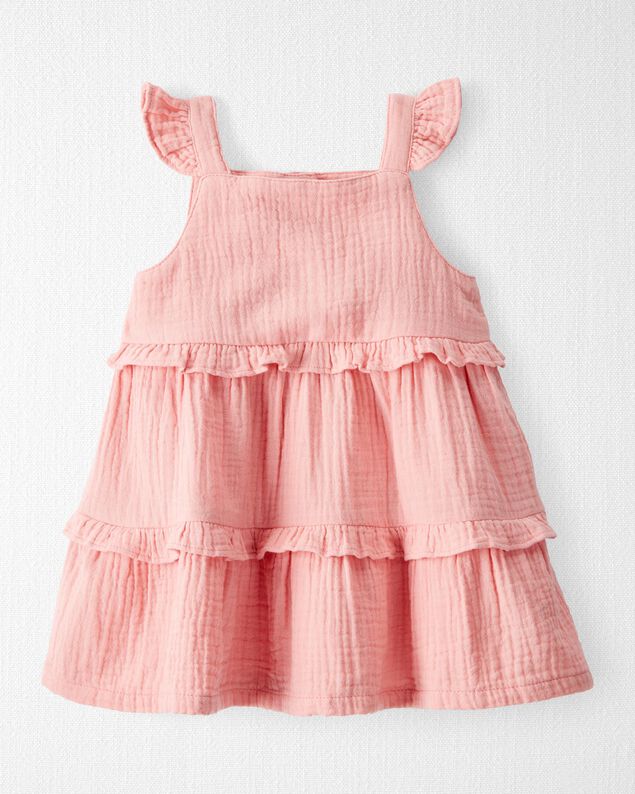 Baby Girl Organic Cotton Gauze Dress main image 0