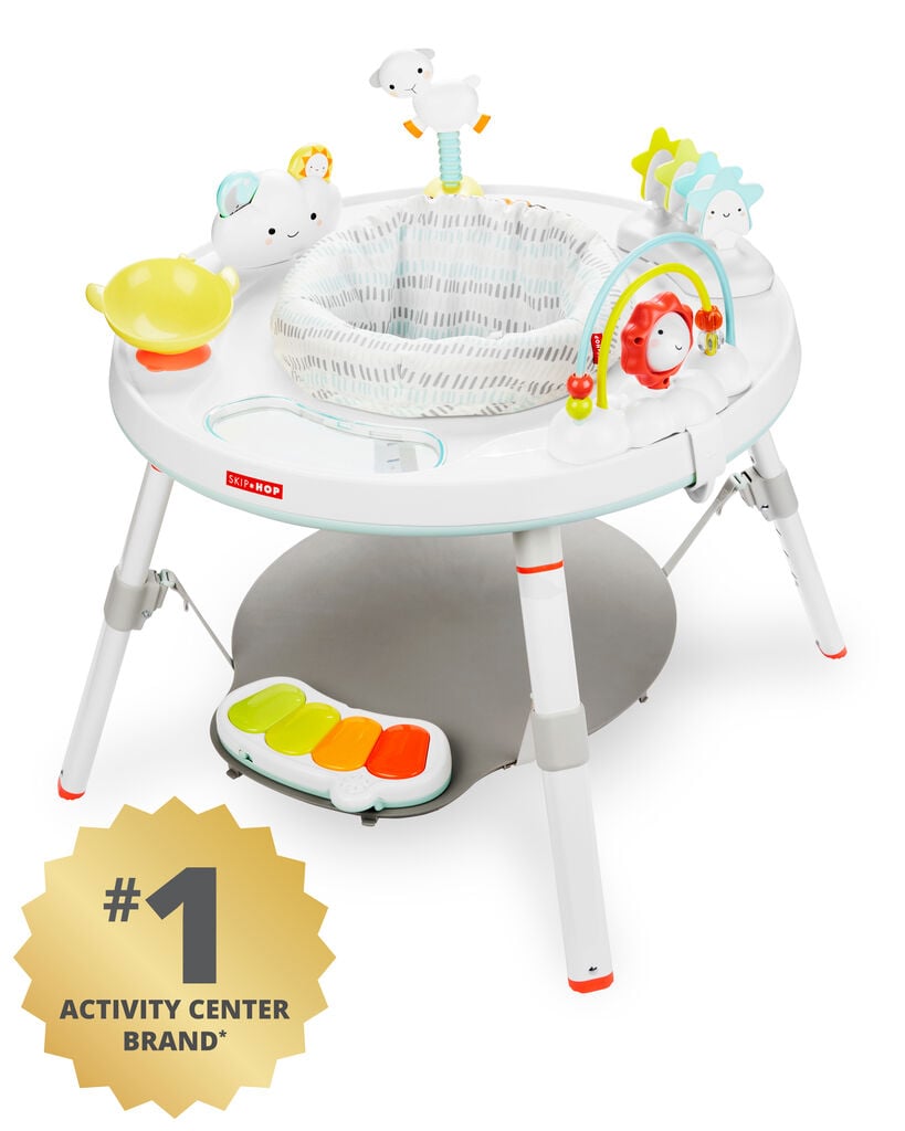 Skip Hop Silver Lining Cloud Baby's View 3-Stage Activity Center - Silver Lining Cloud