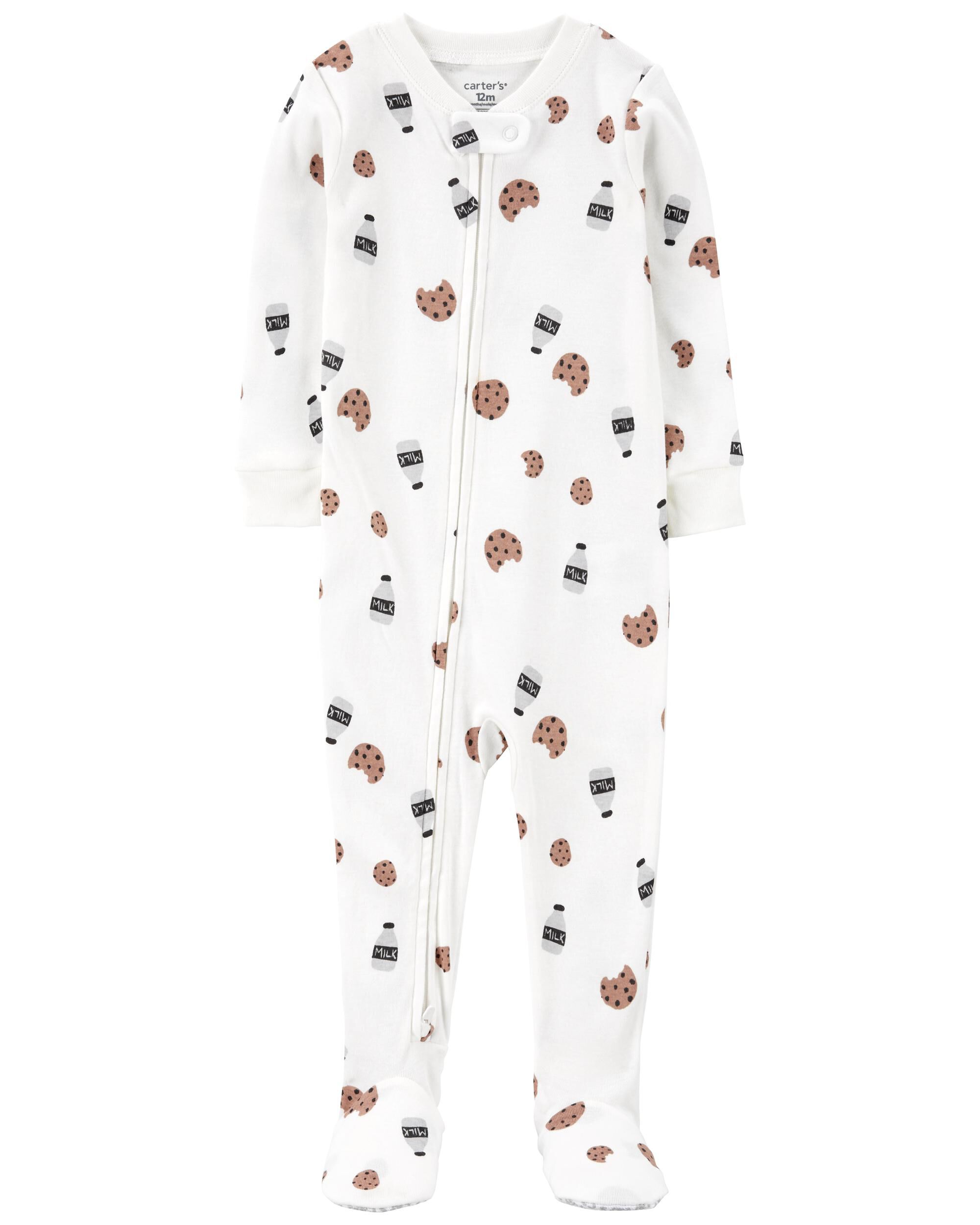 White hooded footed pajamas toddler sale