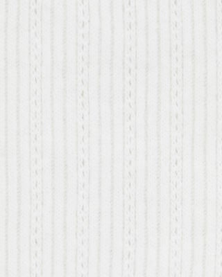Product image 2 of Kid Pointelle Baby Tee - White