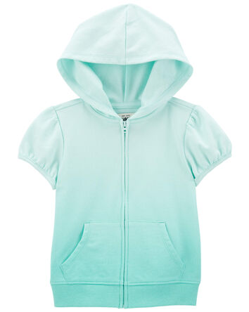 Toddler French Terry Hooded Full-Zip Top