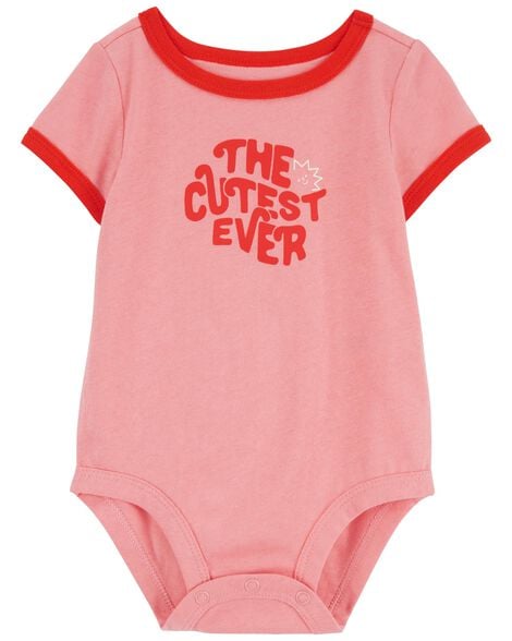 Product image 1 of Baby The Cutest Ever Cotton Bodysuit