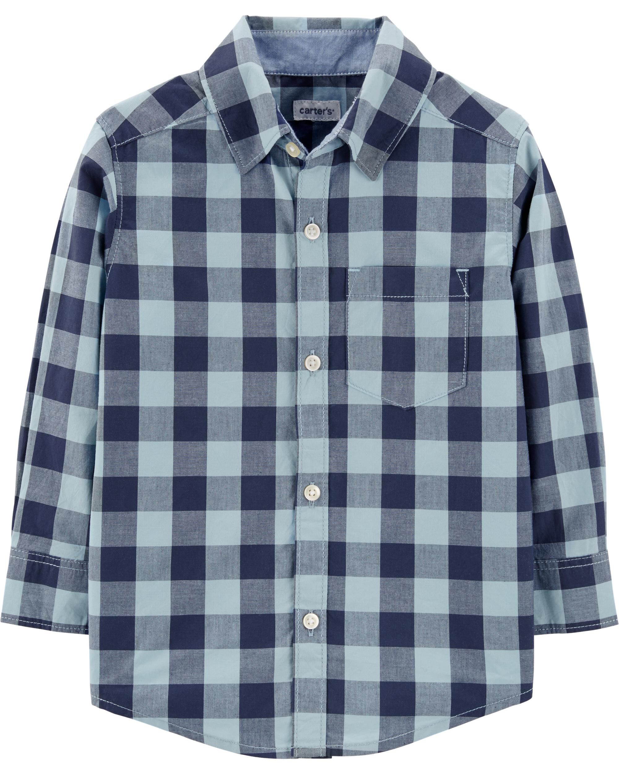 Nwt Old Navy Boys Shirt Button Down Pizza U Pick Size Kids