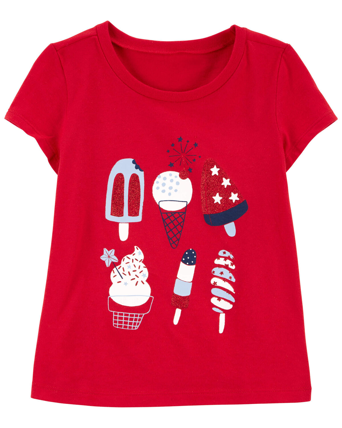 Multi Kid 4th Of July Graphic Tee