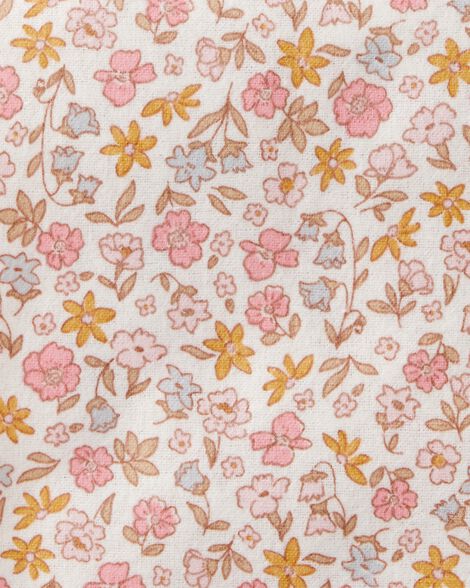  Product image 2 of Baby 4-Pack Floral Receiving Blankets - Pink