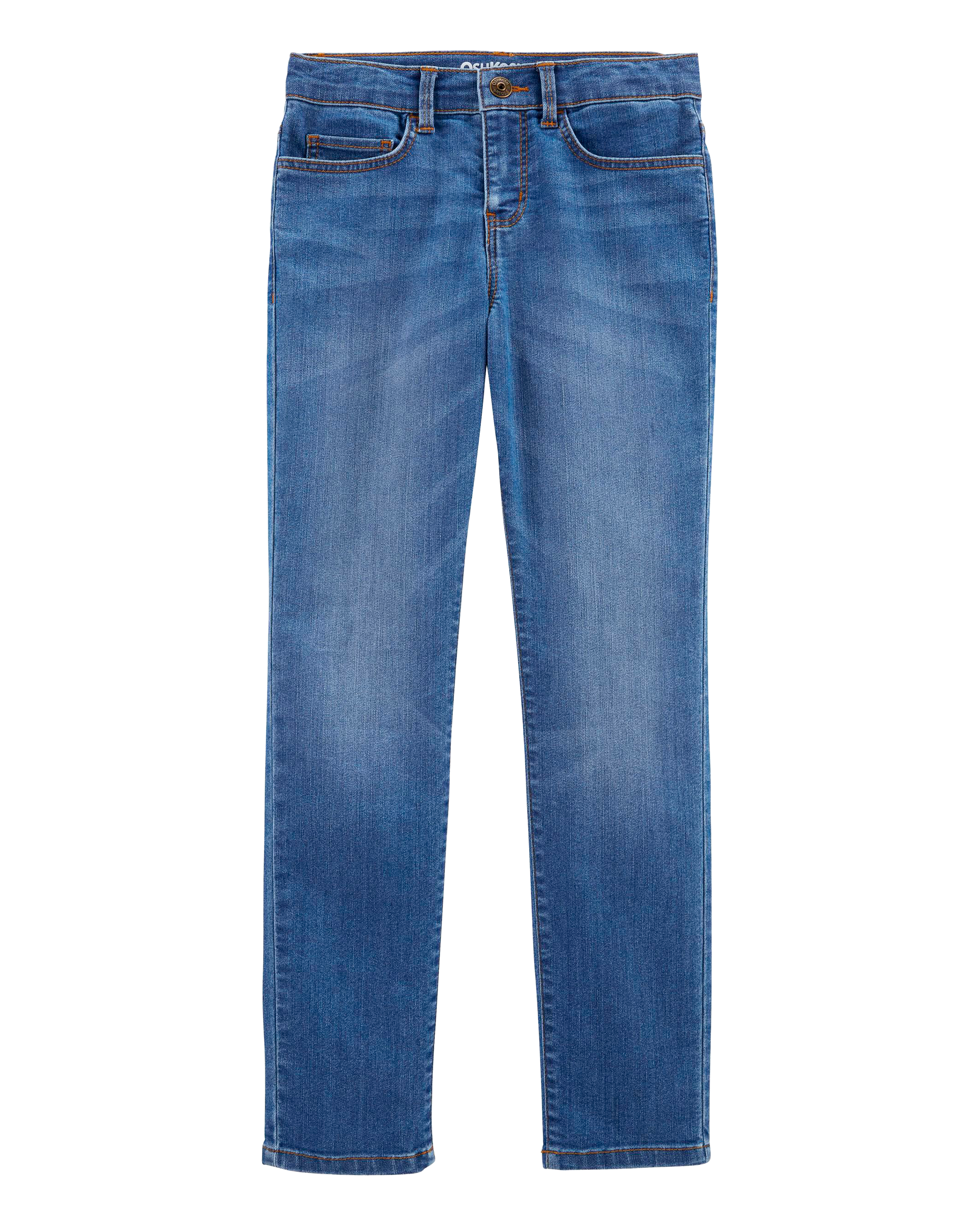 Kid Medium Blue Wash Slim-Fit Skinny-Leg Jeans
