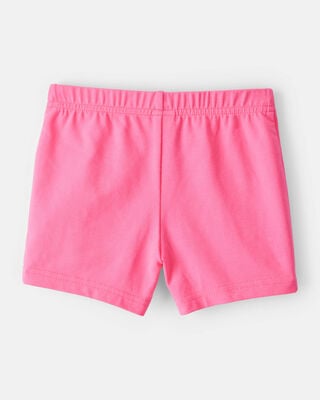 Product image 2 of Toddler Girl 2-Pack Tumbling Shorts - Pink/Black