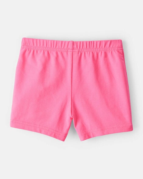 Product image 2 of Toddler Girl 2-Pack Tumbling Shorts - Pink/Black