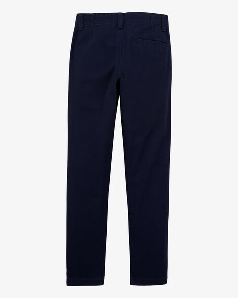  Product image 2 of Kid Slim Tapered Chino Uniform Pants - Navy